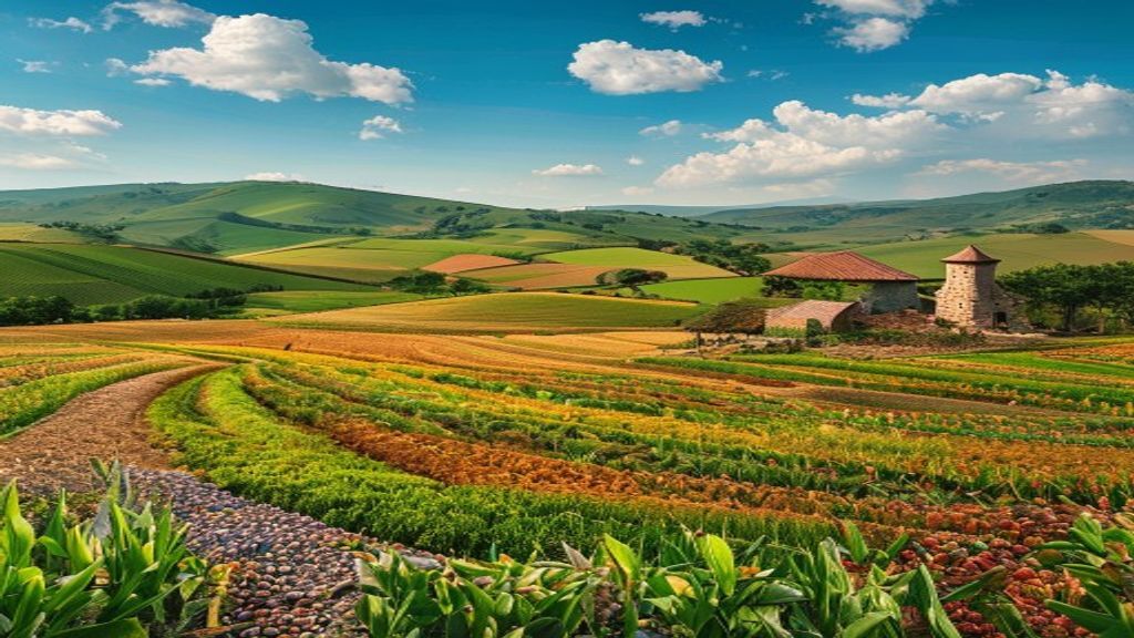 Organic living scene with warm natural light — The Unseen Footprint: How NityaTattva's Farm-to-Kitchen Journey Nurtures More Than Food