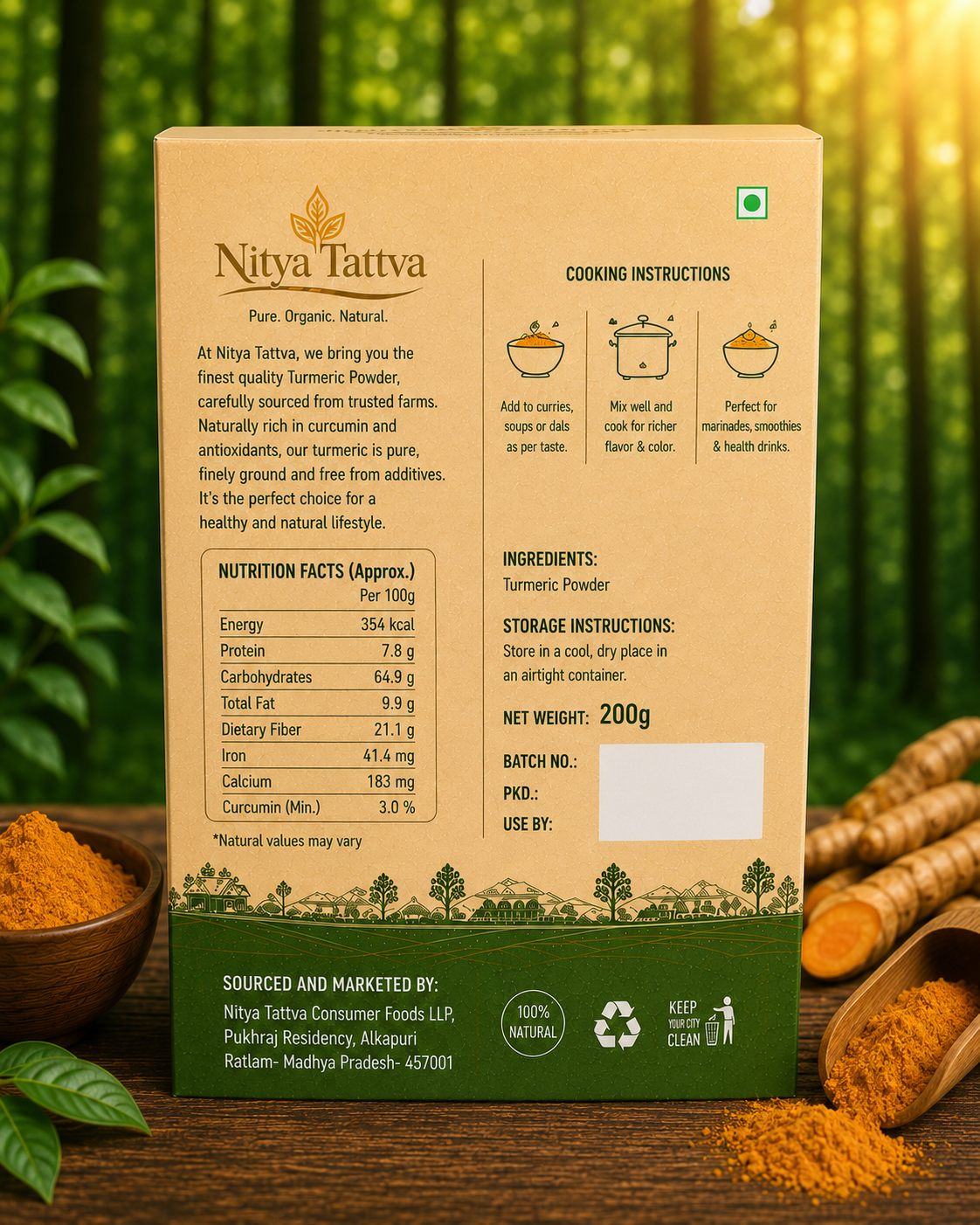 Organic Haldi Powder thumbnail 2