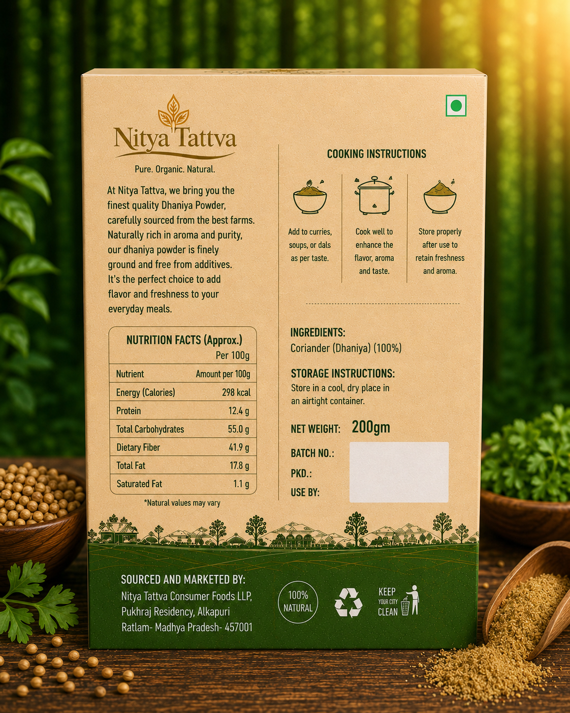 Organic Dhaniya Powder thumbnail 2
