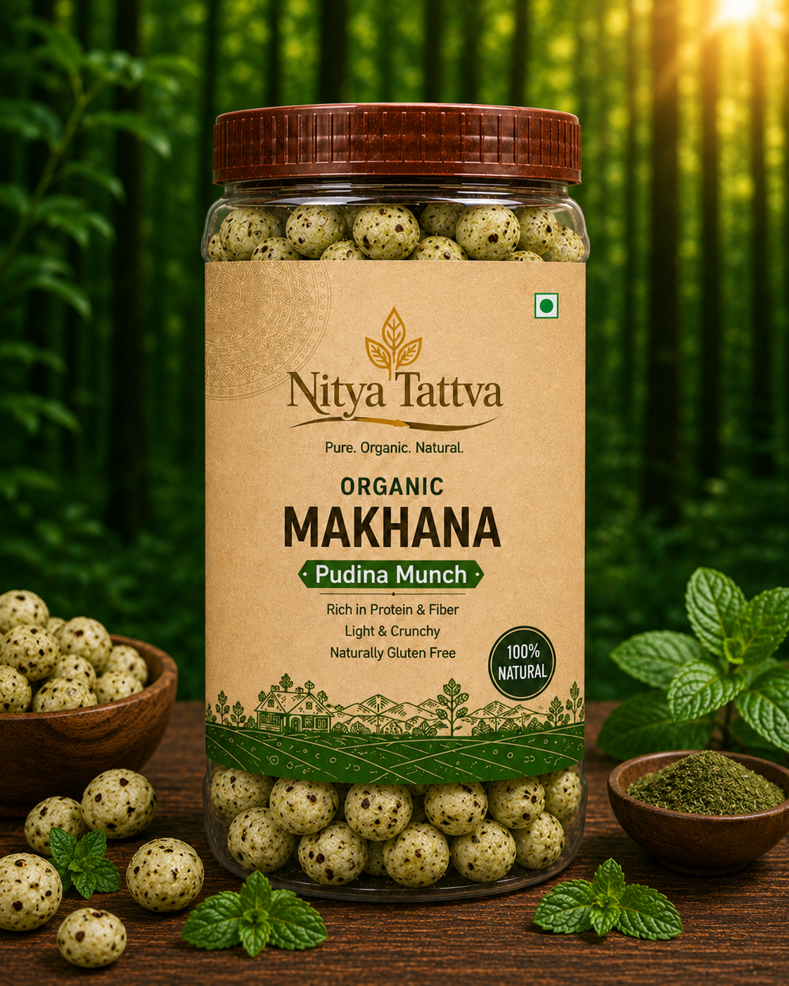 Makhana- Pudina Munch